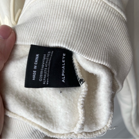 Alphalete fleece lined cropped hoodie - Picture 11 of 11